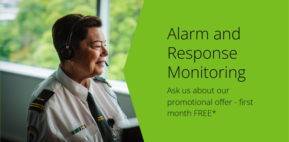alarm and repsonse monitoring promotion